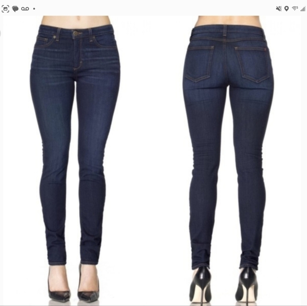 Spanx Like New 5 Pocket Women's Dark Blue Skinny Jeans